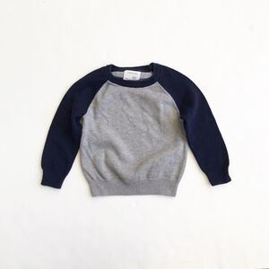 Crewcuts blue/gray light knit sweater VGUC 2T